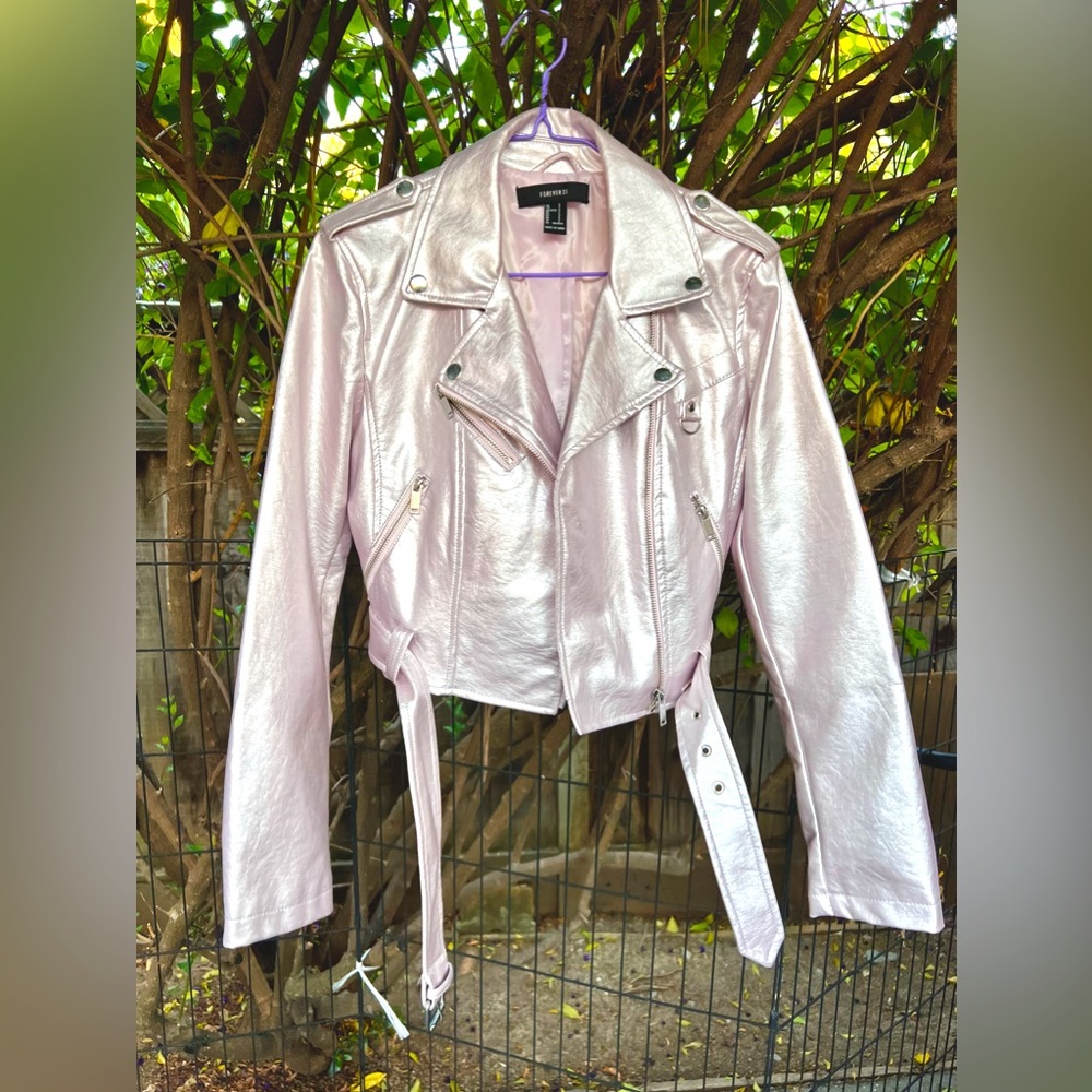 ❌SOLD❌Women Faux Leather Biker Jacket